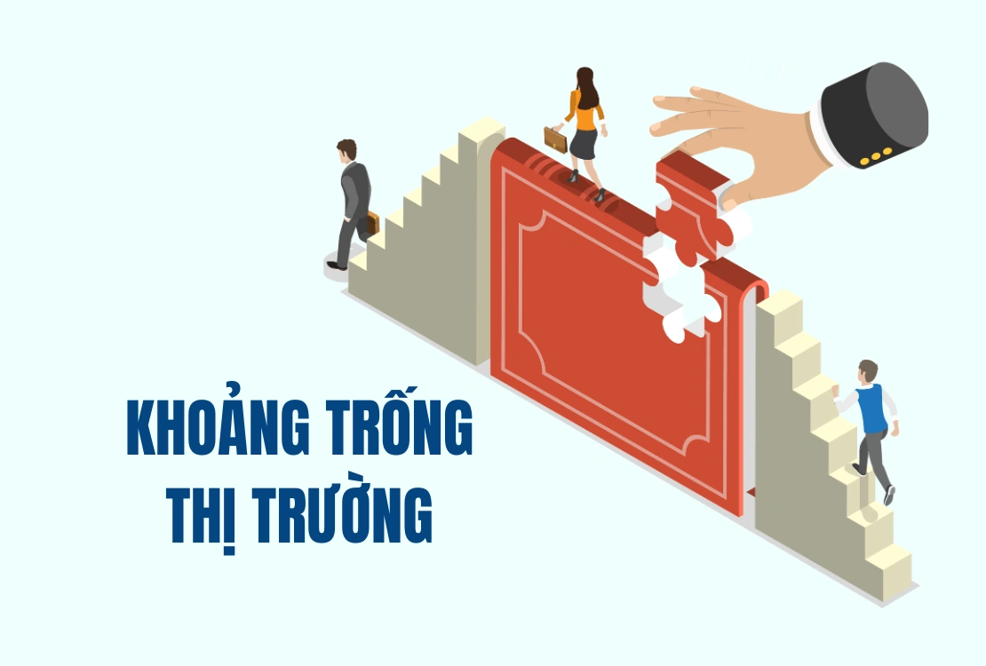 Tìm thị trường ngách tiềm năng dựa vào khoảng trống thị trường